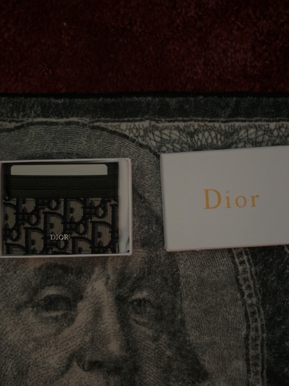 Dior Black Cardholder